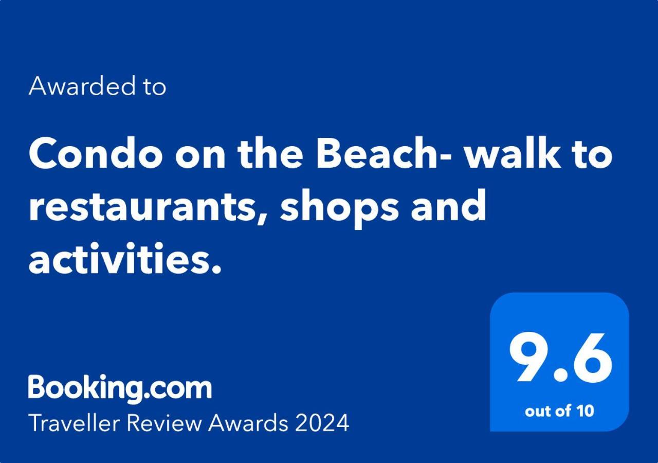 Condo On The Beach- Walk To Restaurants, Shops And Activities. Gulf Shores Ngoại thất bức ảnh